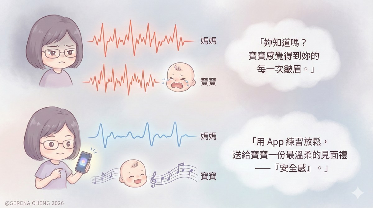 寶寶感覺得到妳的每一次皺眉