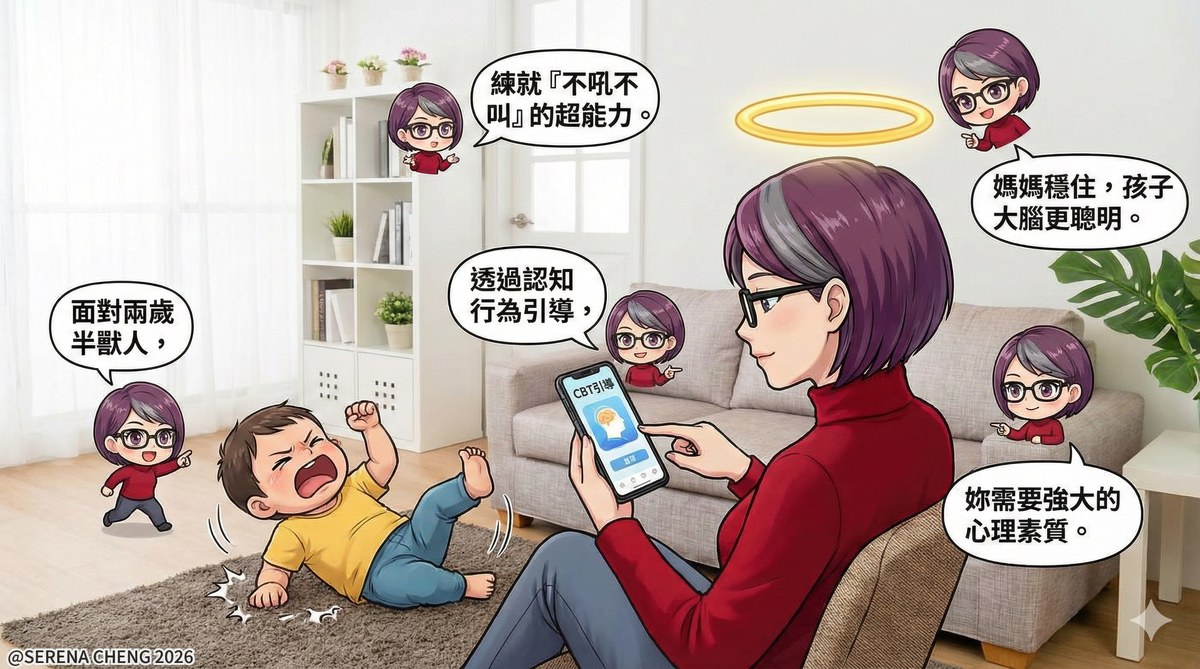 面對兩歲半獸人