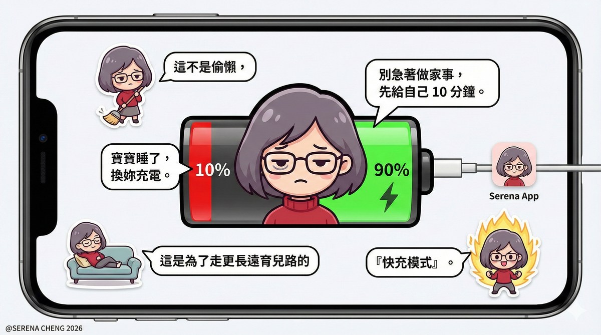 寶寶睡了換妳充電